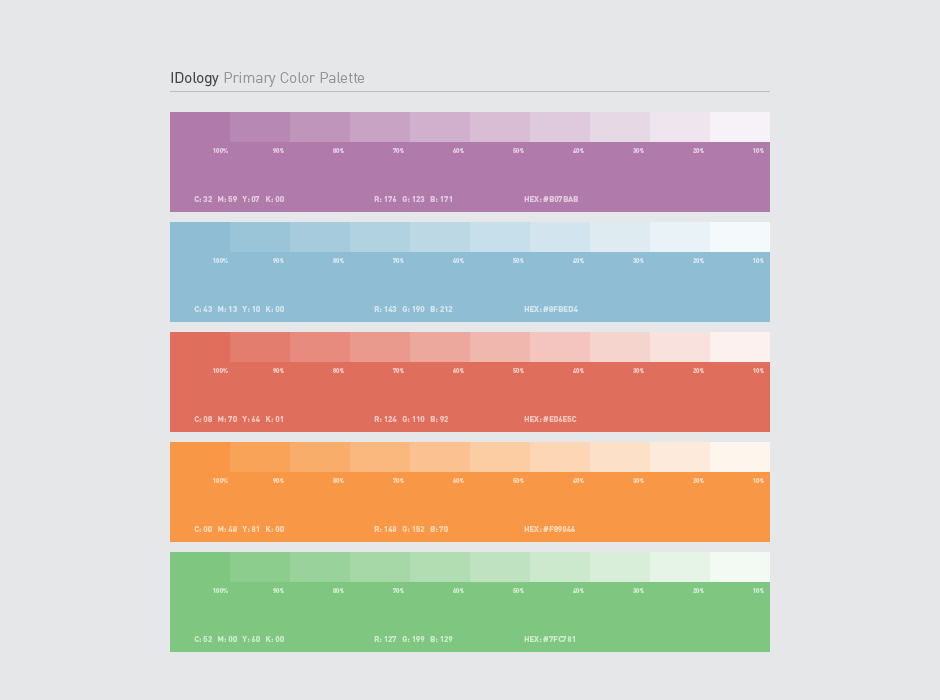 IDology Logo Color Palette