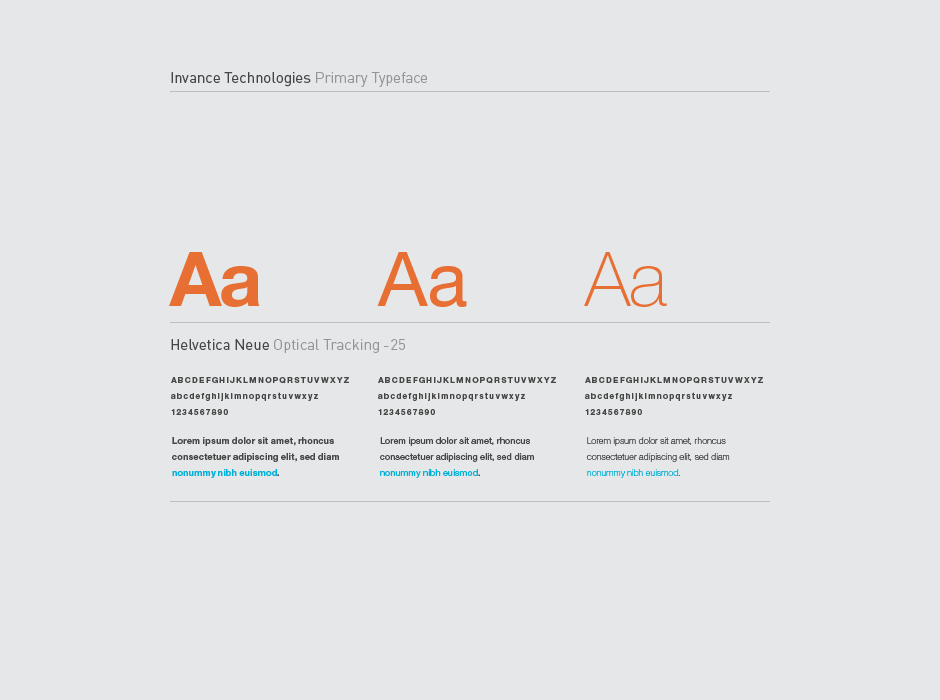 Invance Technologies Logo Typography