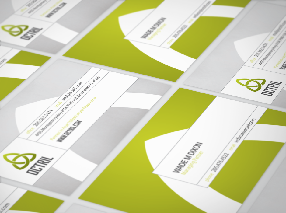 Octril Identity Business Cards