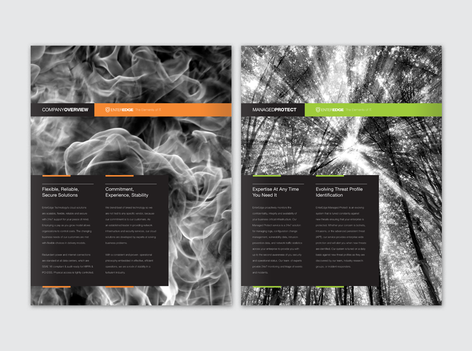EnterEdge Marketing Kit Sell Sheets