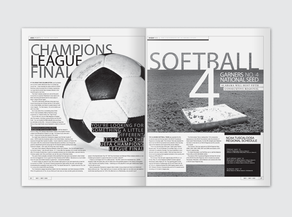 Planet Weekly Alternative Publication Spread